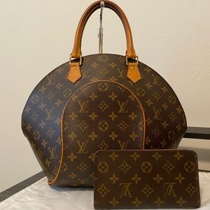 Authentic Louis Vuitton Ellipse with Wallet